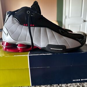 Nike Shox BB4 in Black and Silver